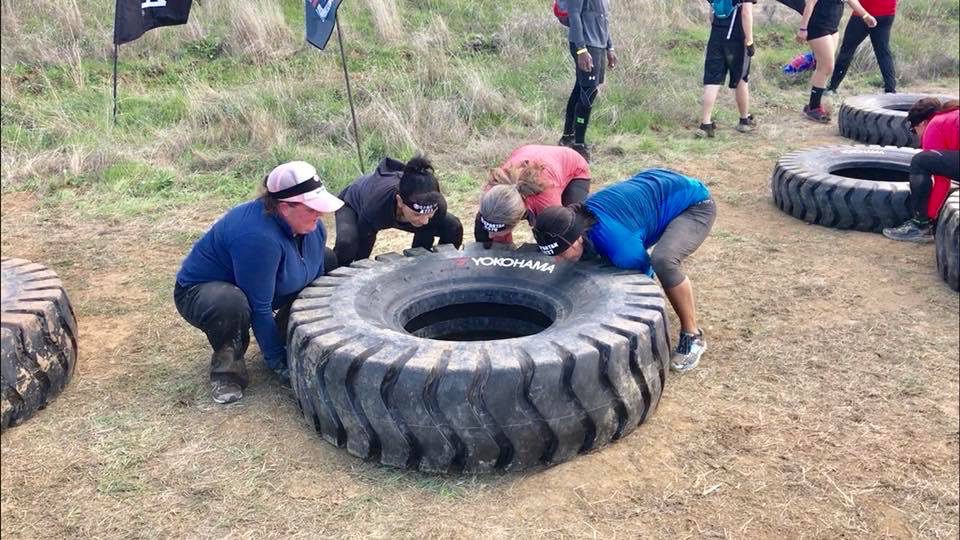 huge tire