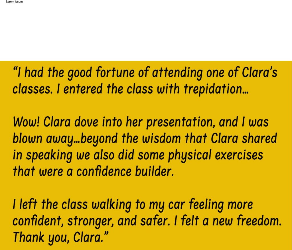 participant's quote fitness self-defense santa cruz